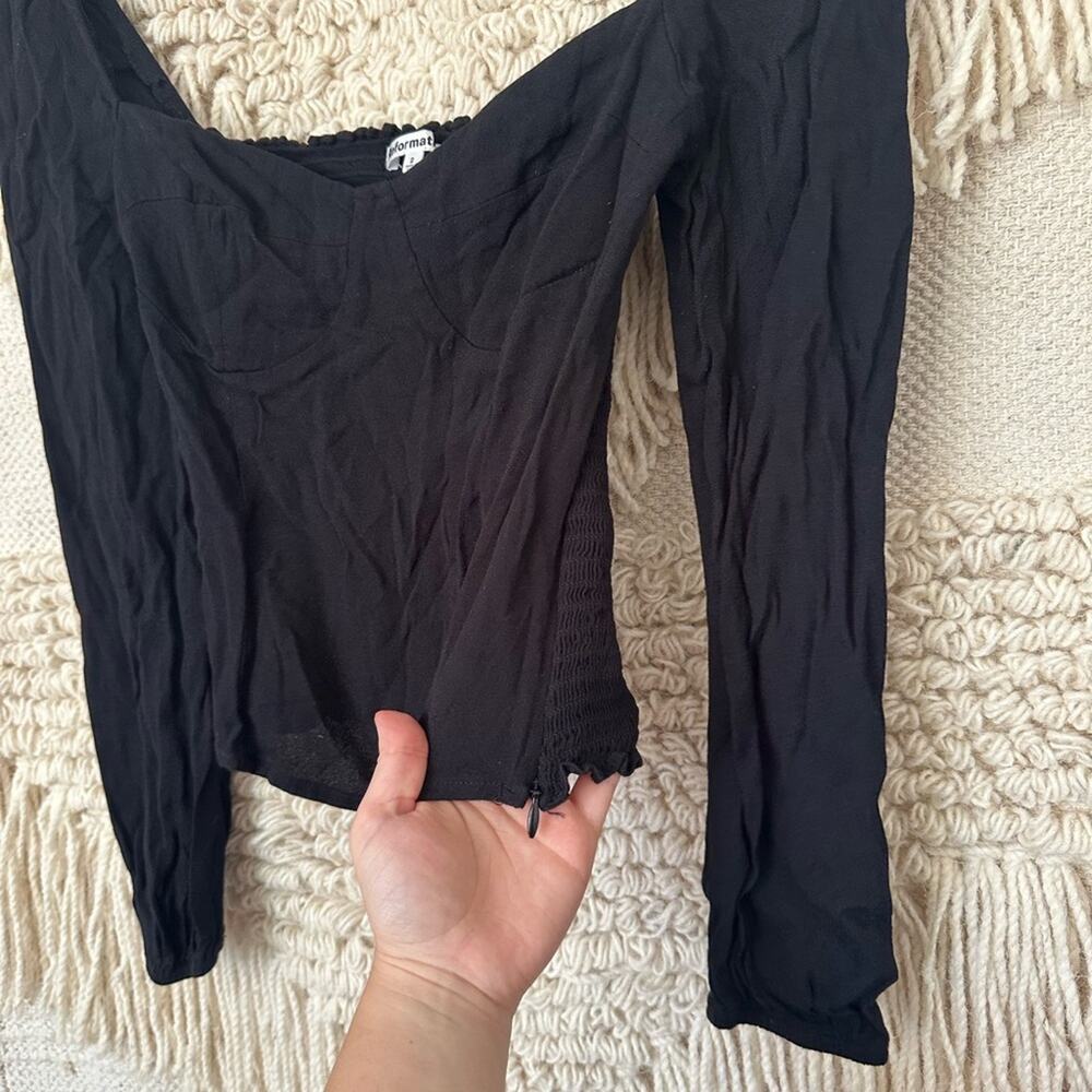 Reformation Reign Long Sleeve Top - Picture 5 of 7